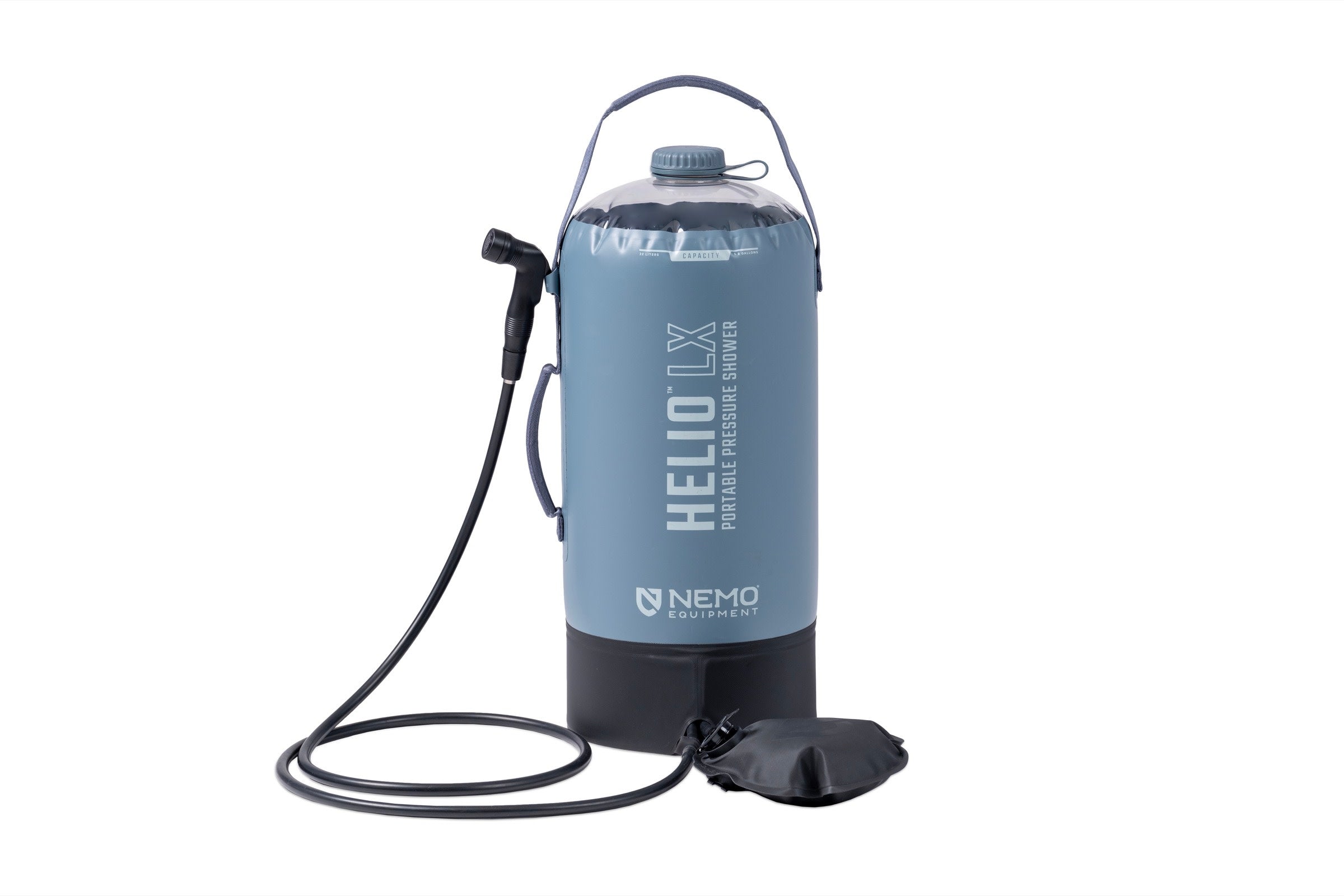 nemo-helio-lx-portable-pressure-shower-mobile-camping-druckdusche-mit-fu-pumpe image 2