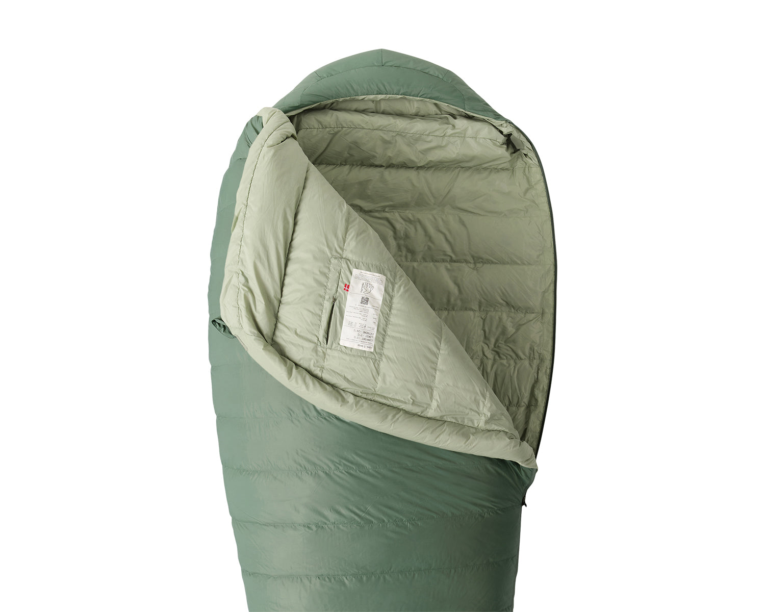 nordisk-ides-5-wide-sleeping-bag-daunenschlafsack-hedge-green-3-season image 4