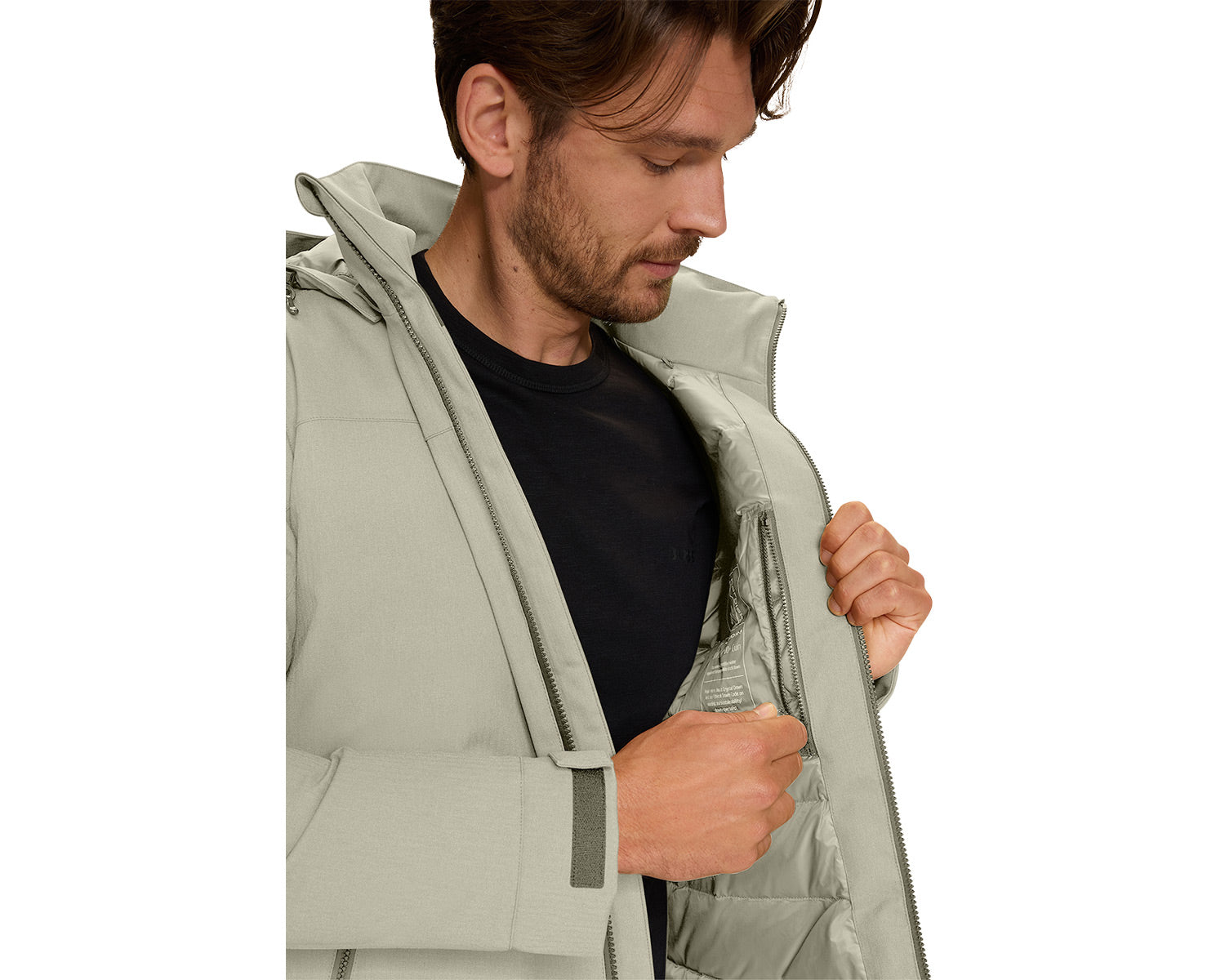 nordisk-marton-daunen-hardshelljacke-vetiver-green-herren-recyceltes-polyester image 6