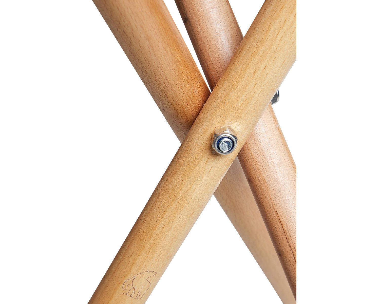 nordisk-rebild-holz-tripod-neutral-campinghocker-mit-baumwoll-sitzfl-che image 6