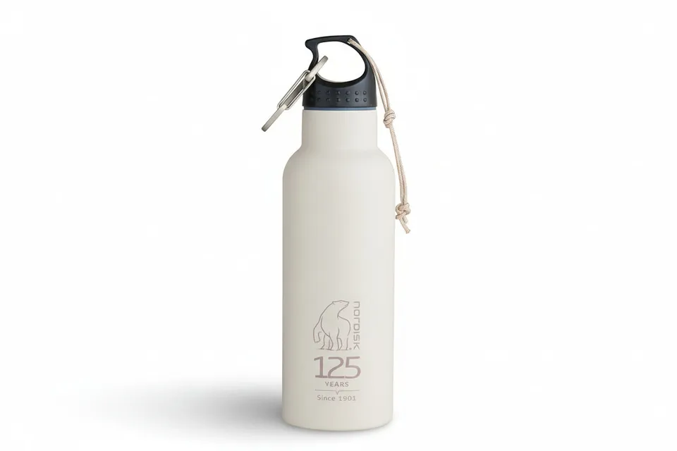 nordisk-125-years-bottle-sandshell-doppelwandige-edelstahl-trinkflasche-125-jahr image 1
