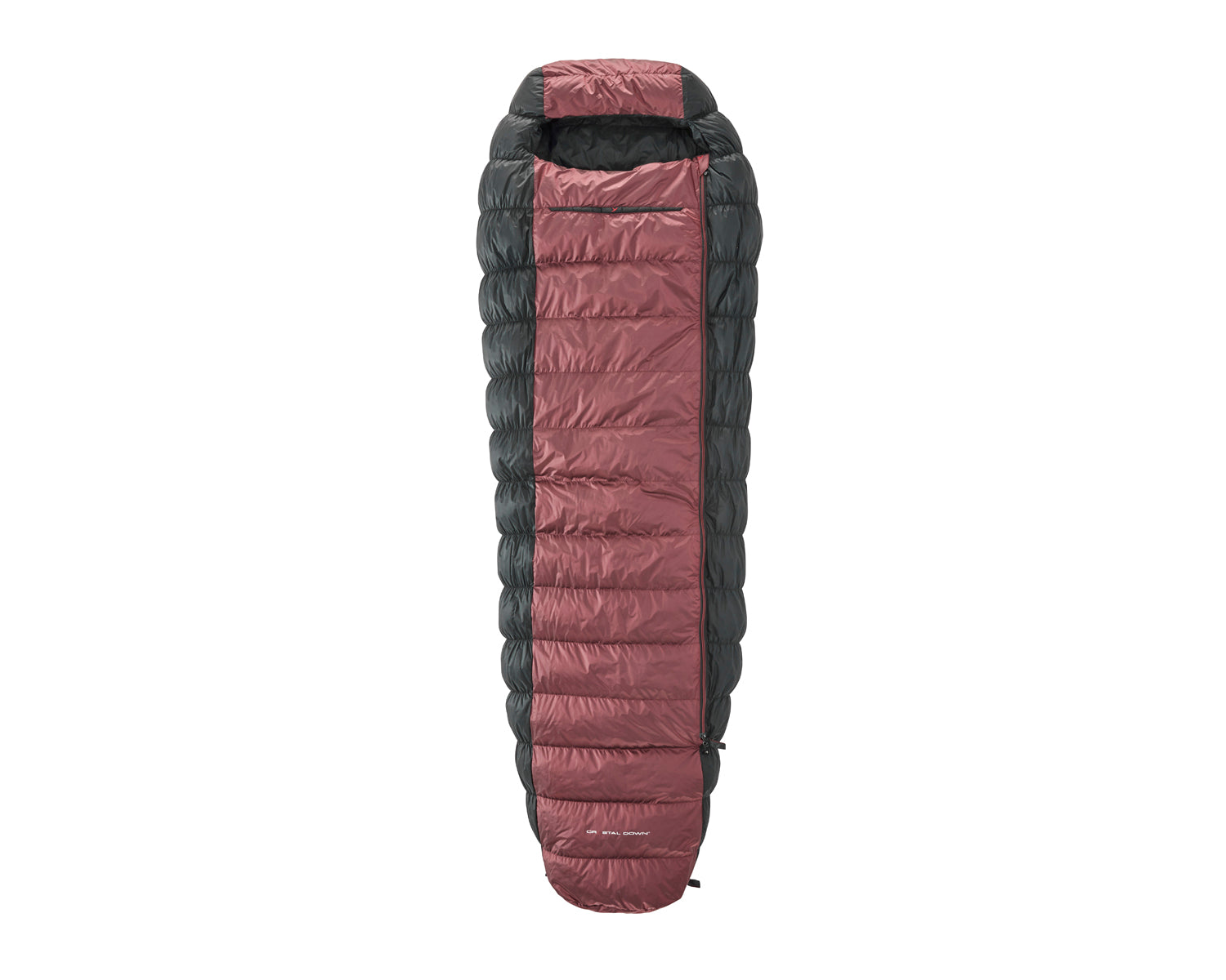 nordisk-voyage-500-schlafsack-linksrei-verschluss-ribbon-red-crystal-down image 1