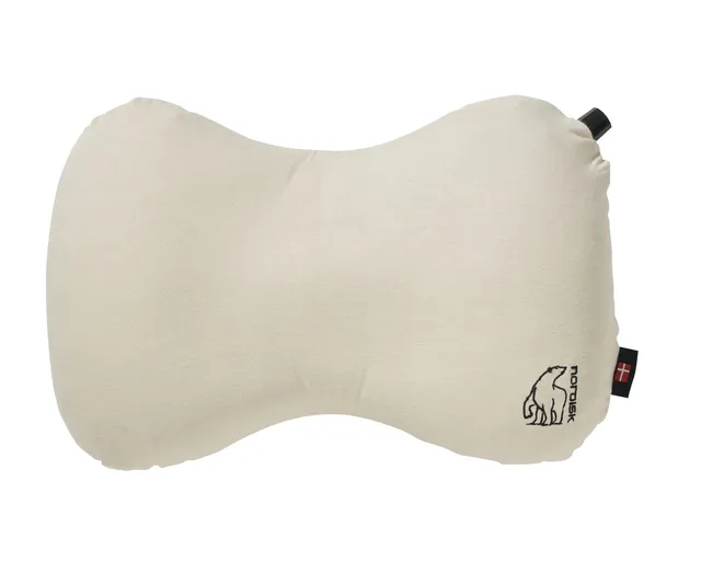nordisk-aften-peanut-pillow-ergonomisches-nackenkissen-sandshell image 1