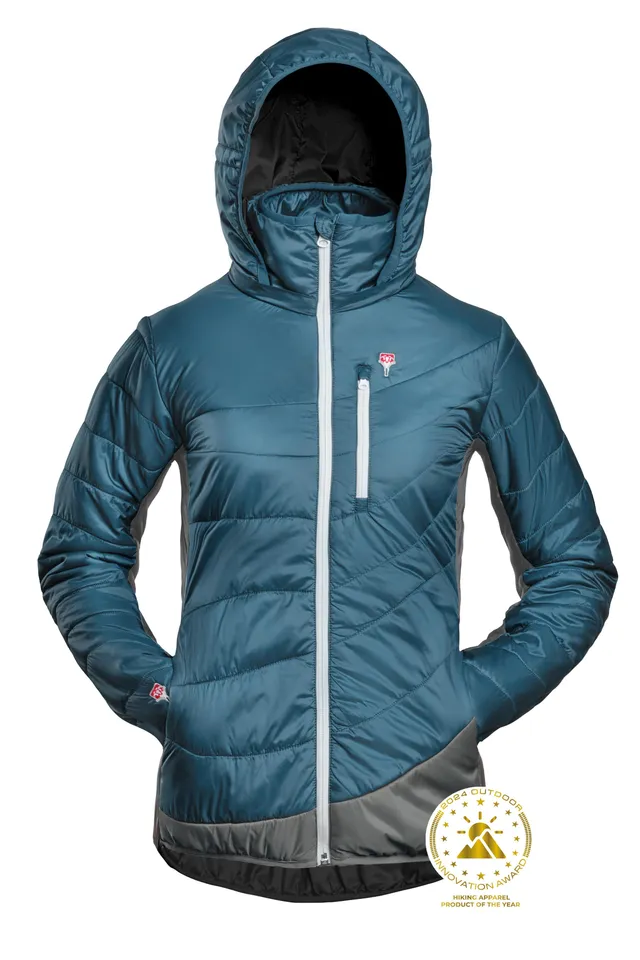 gr-ezi-bag-refreshful-silkwool-jacket-damen-saphir-blue-grey image 1