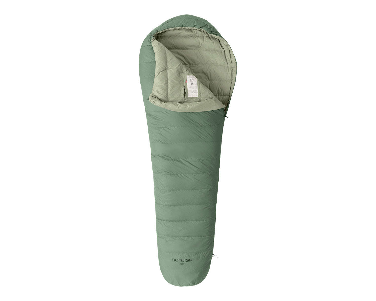 nordisk-ides-5-mummy-sleeping-bag-hedge-green-3-jahreszeiten-daunenschlafsack image 2