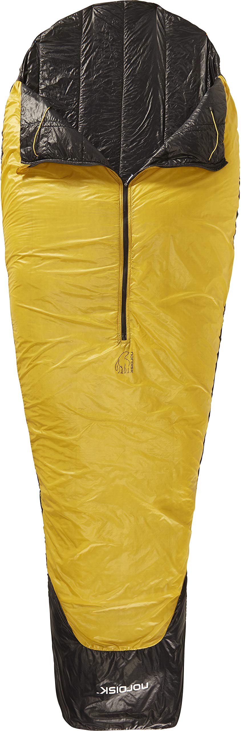 nordisk-oscar-10-c-kunstfaser-mumienschlafsack-gelb image 1