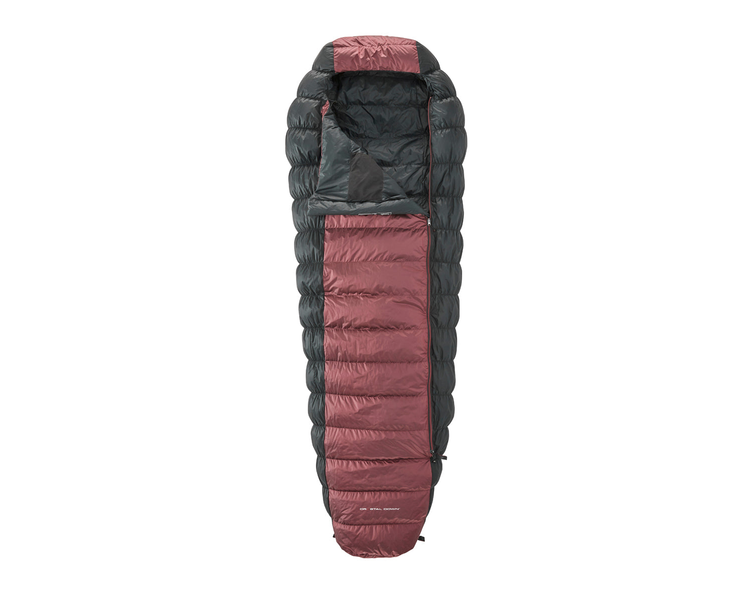 nordisk-voyage-500-schlafsack-linksrei-verschluss-ribbon-red-crystal-down image 2
