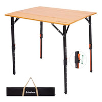 kingcamp-outdoor-table-chair-bundle-set-director-chair-bamaura-8060-bambustisch image 3