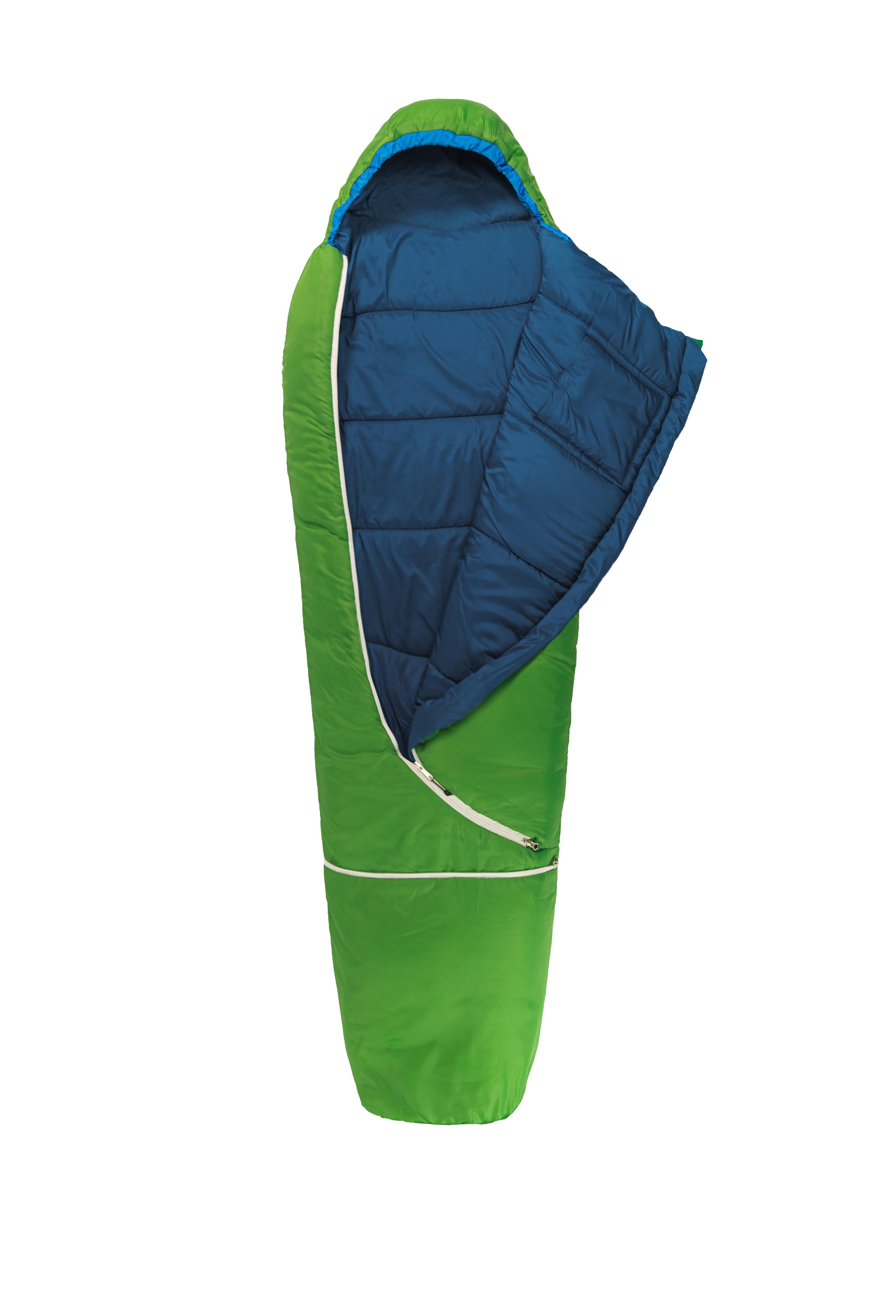 gr-ezi-bag-wolle-kids-world-traveller-kinderschlafsack-holly-green-100-170-cm image 2