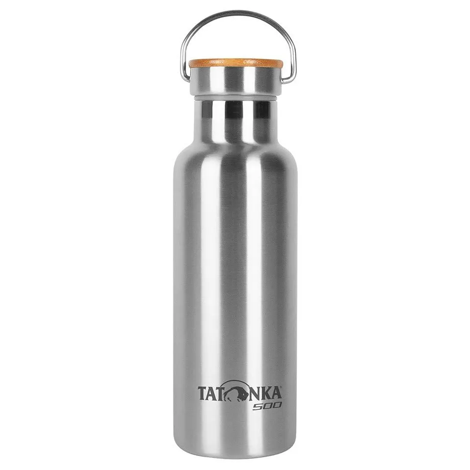 tatonka-hot-cold-stuff-bamboo-lid-isolierflasche-0-5l-edelstahl image 1