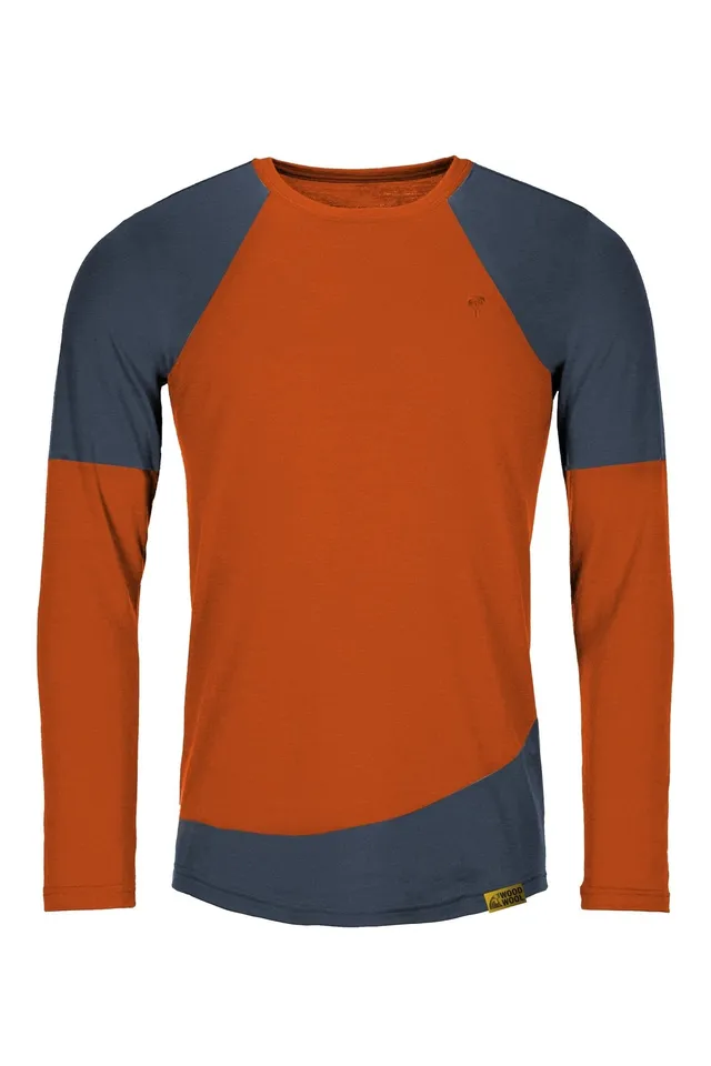 gr-ezi-bag-woodwool-longsleeve-mr-picard-herren-funktionsshirt-tiger-orange-ocea image 1
