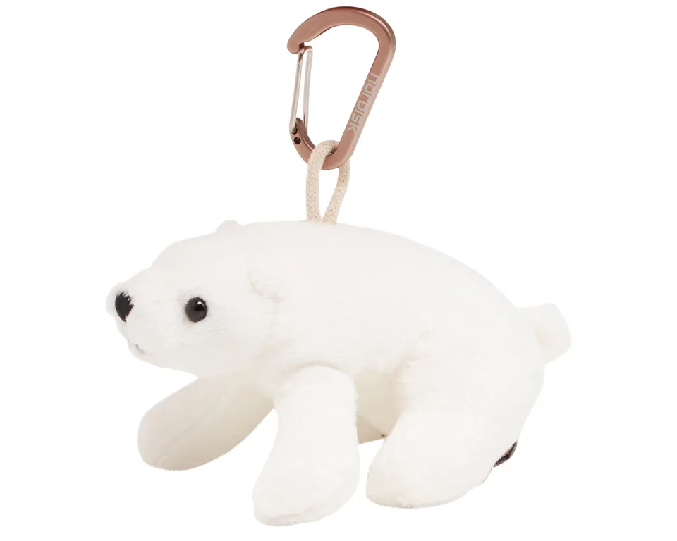 nordisk-polar-bear-key-hanger-optic-white image 1