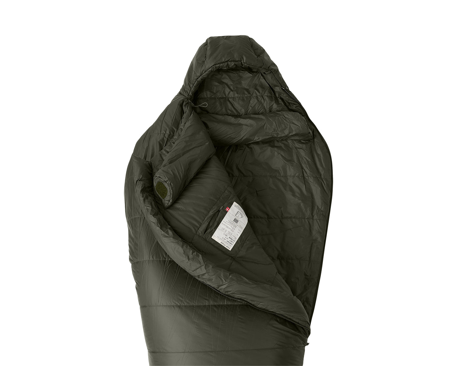 nordisk-knuth-0-mummy-schlafsack-forest-night-green-kunstfaser-3-jahreszeiten image 3