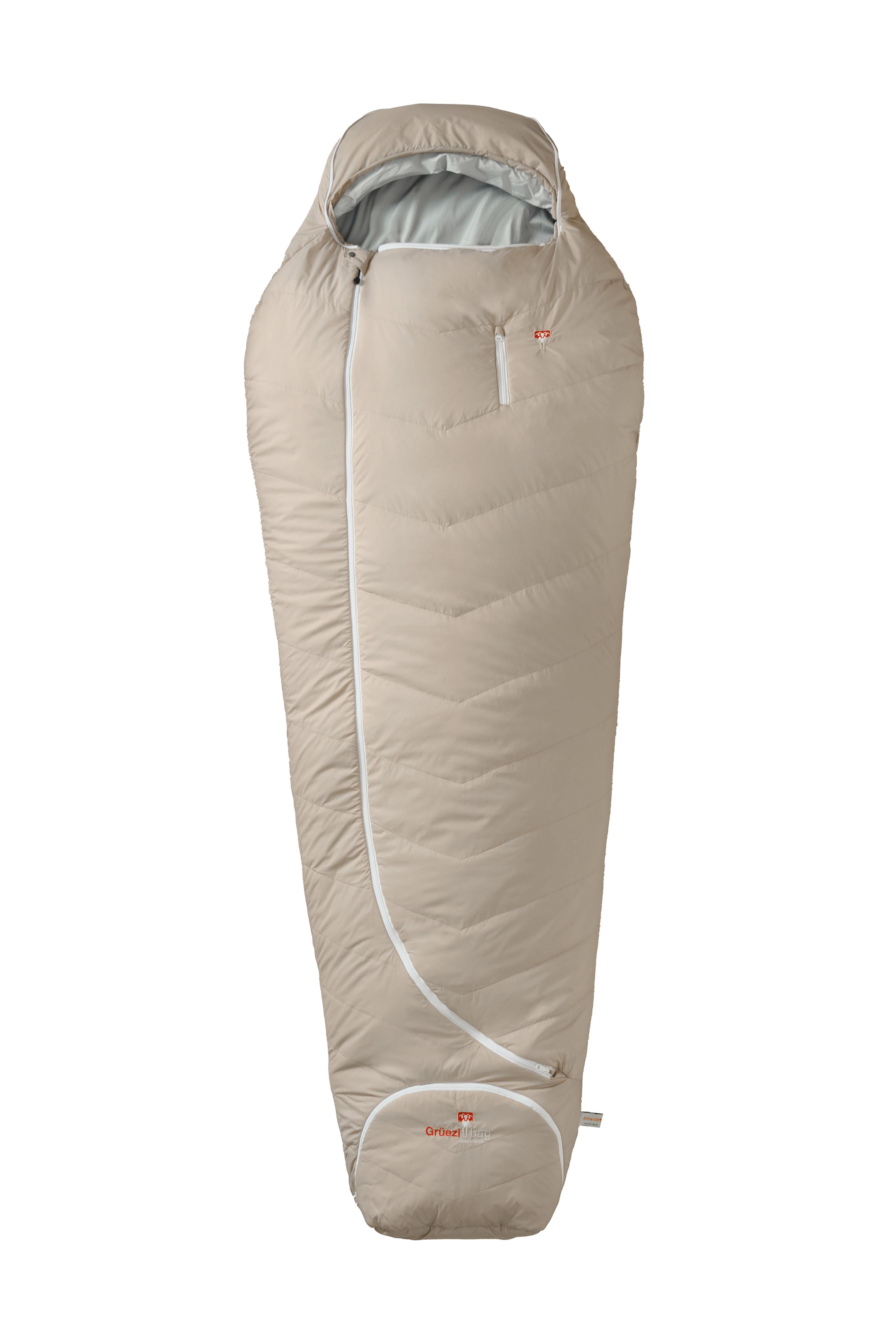 gr-ezi-bag-wolle-tropical-schlafsack-10-c-leichter-sommerschlafsack-mit-almwolle image 1