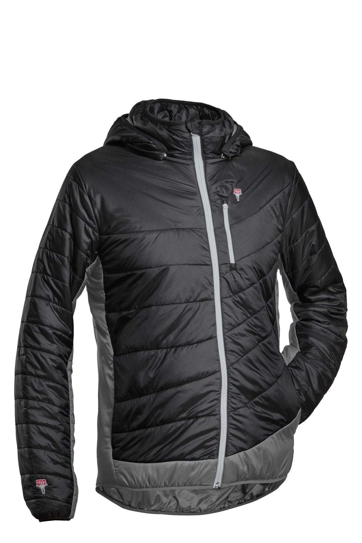 gr-ezi-bag-refreshful-silkwool-jacket-herren-isolationsjacke-black-grey image 3