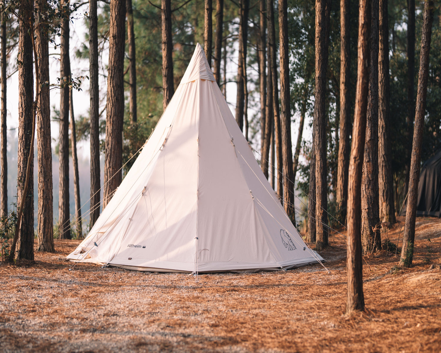 nordisk-alfheim-12-6-glamping-zelt-12-6-m-6-personen-sandshell image 6