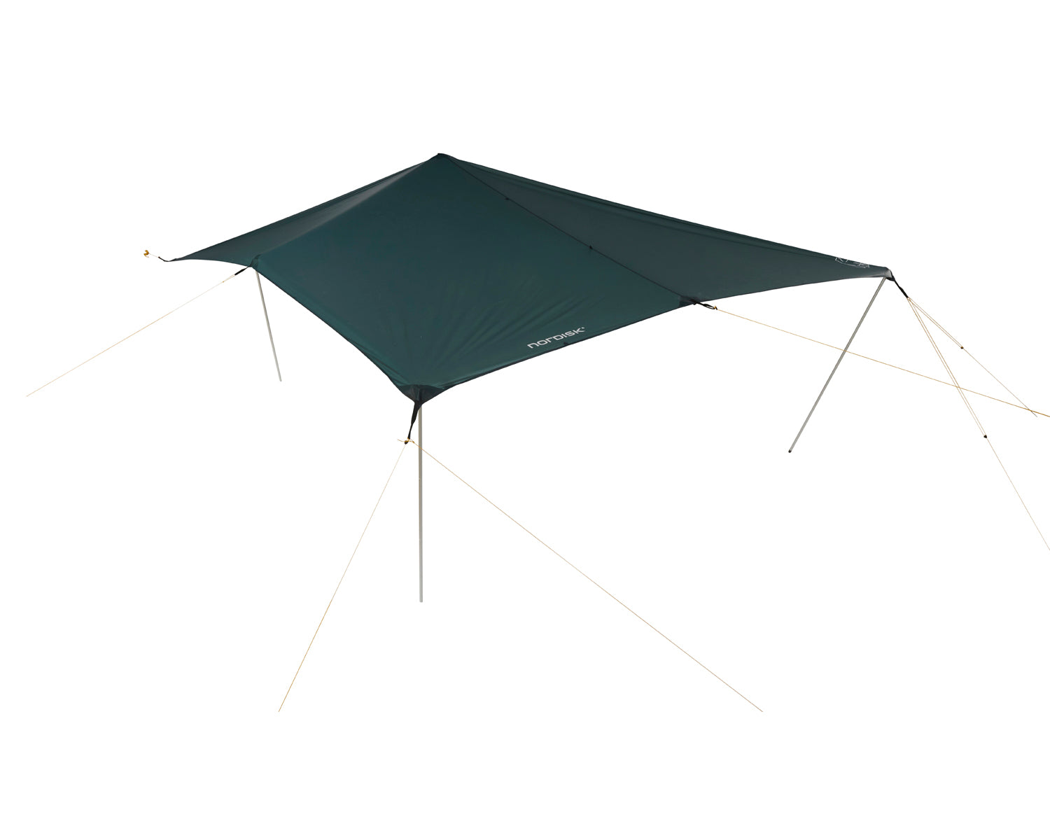 nordisk-voss-14-si-tarp-14-m-forest-green-leichtes-vielseitiges-tarp-mit-vielen- image 2