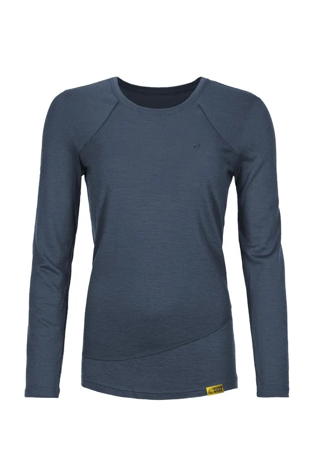 gr-ezi-bag-woodwool-longsleeve-lady-chapel-damen-funktionsshirt-ocean-cavern image 1