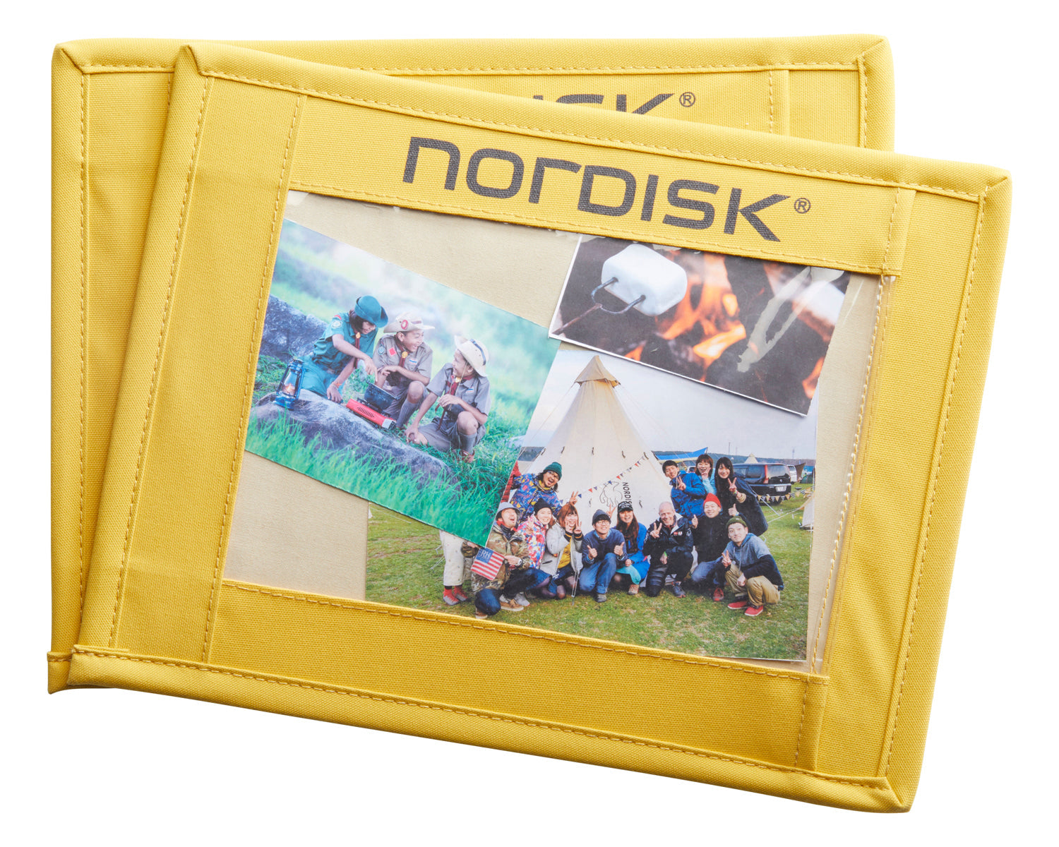 nordisk-name-boards-2-stk-magnetische-namensschilder-mustard-yellow image 2