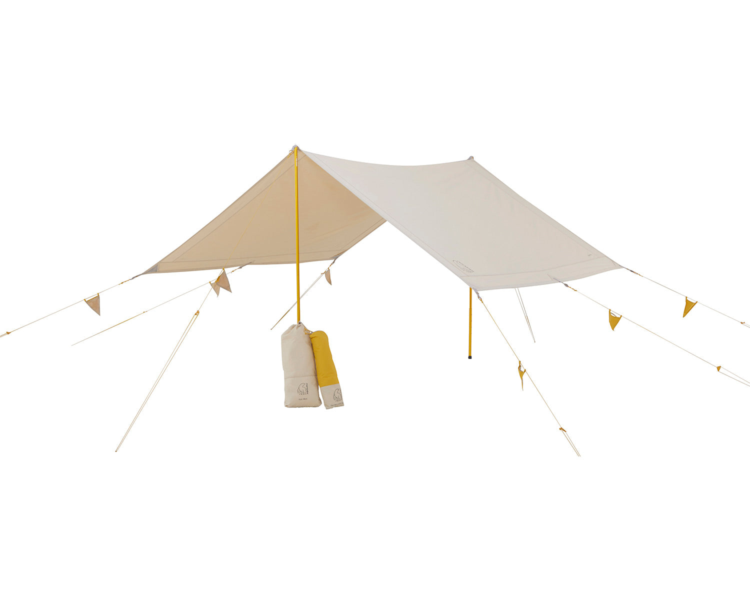 nordisk-kari-tech-mini-tarp-inkl-colour-pack-senfgelb-3-x-2-5-m-technische-baumw image 1