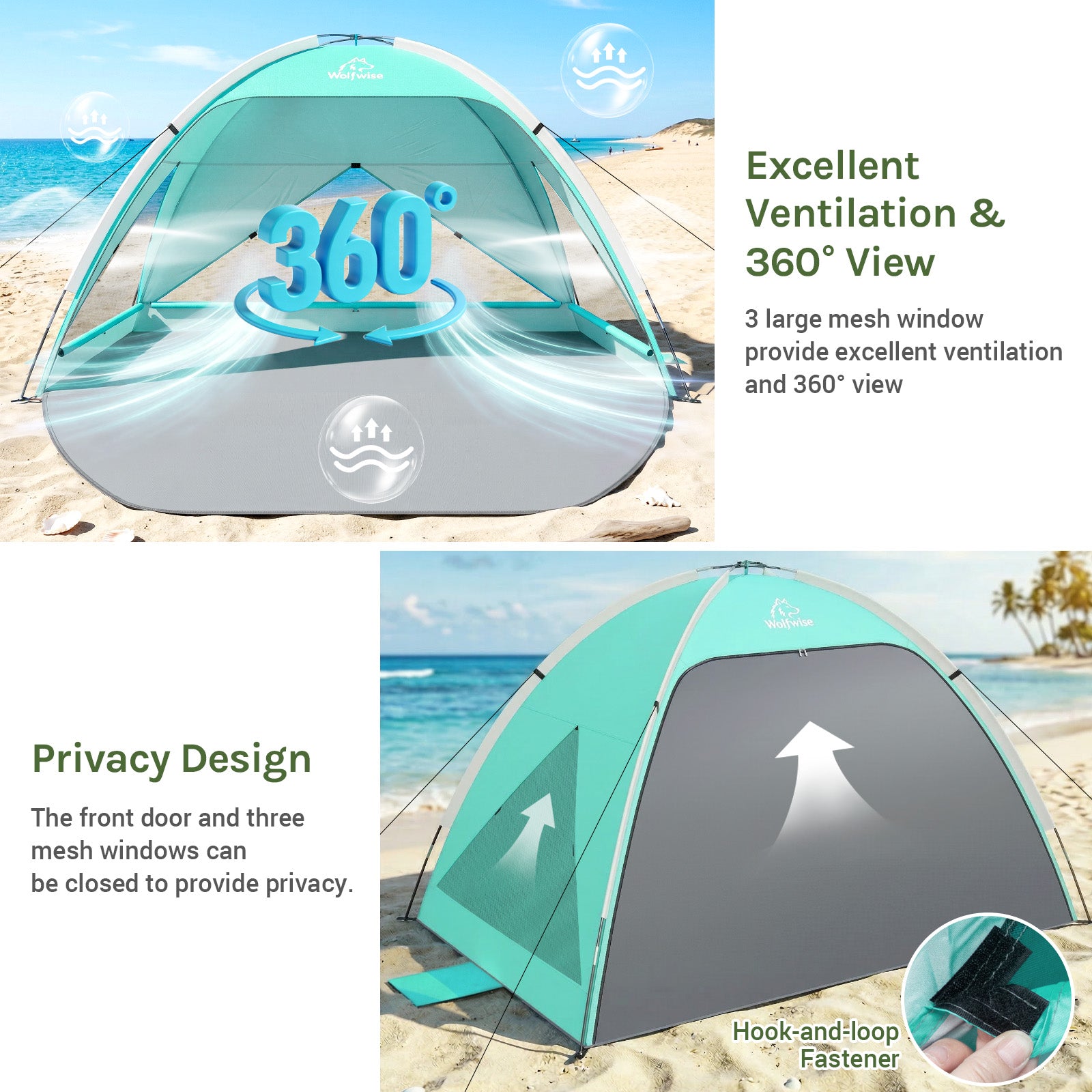 wolfwise-strandzelt-sun-shelter-f-r-4-personen-upf-50-mintgr-n image 3