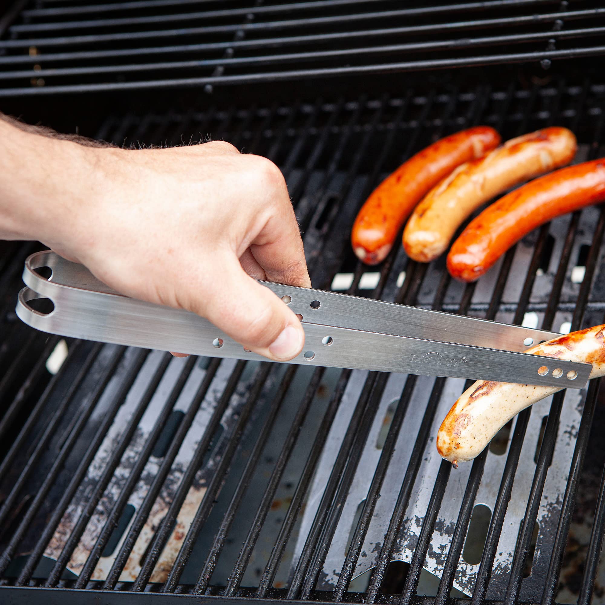 tatonka-bbq-tong-grillzange-edelstahl image 3