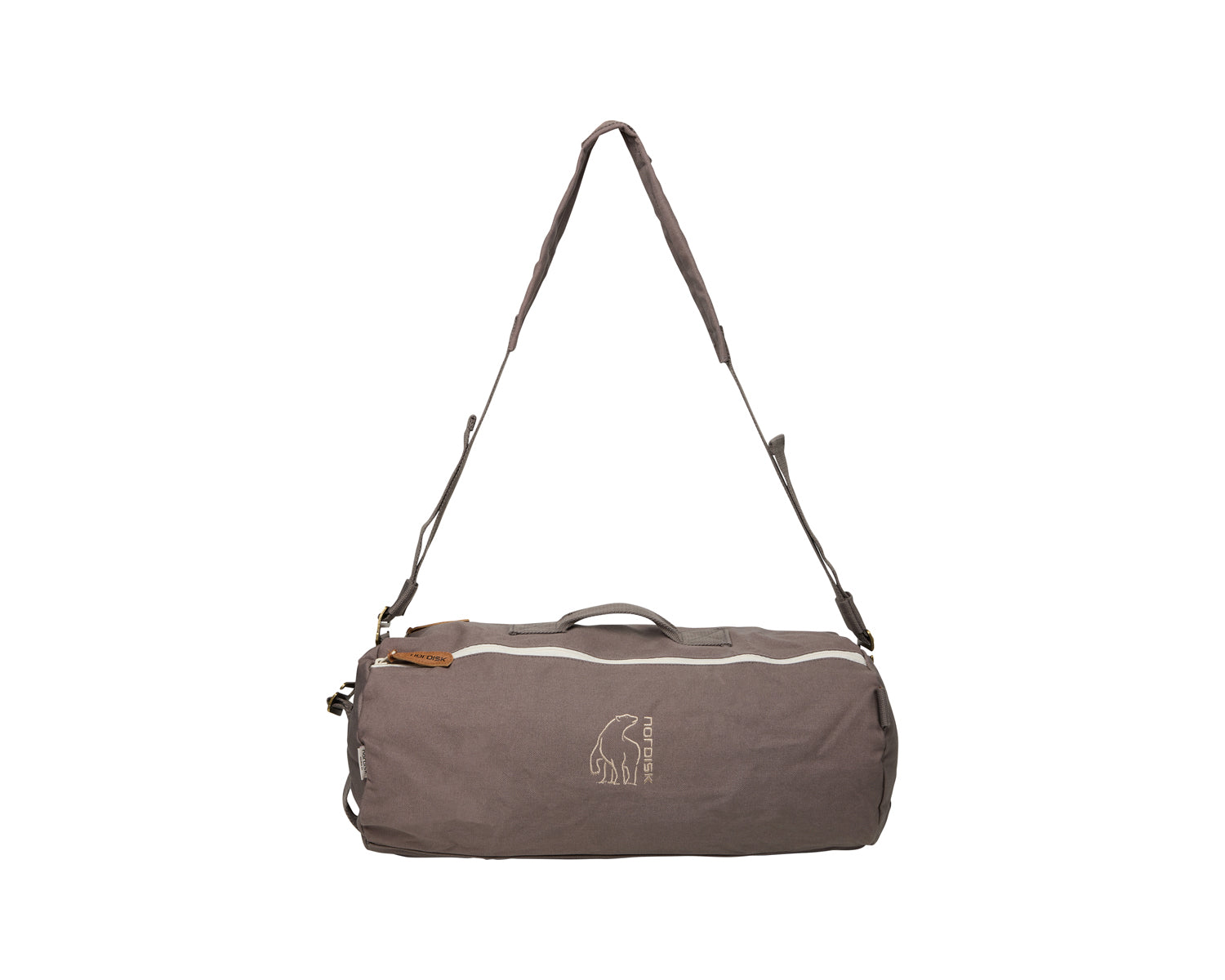 nordisk-karlstad-27-duffel-27-l-dark-gull-grey-baumwoll-canvas image 1
