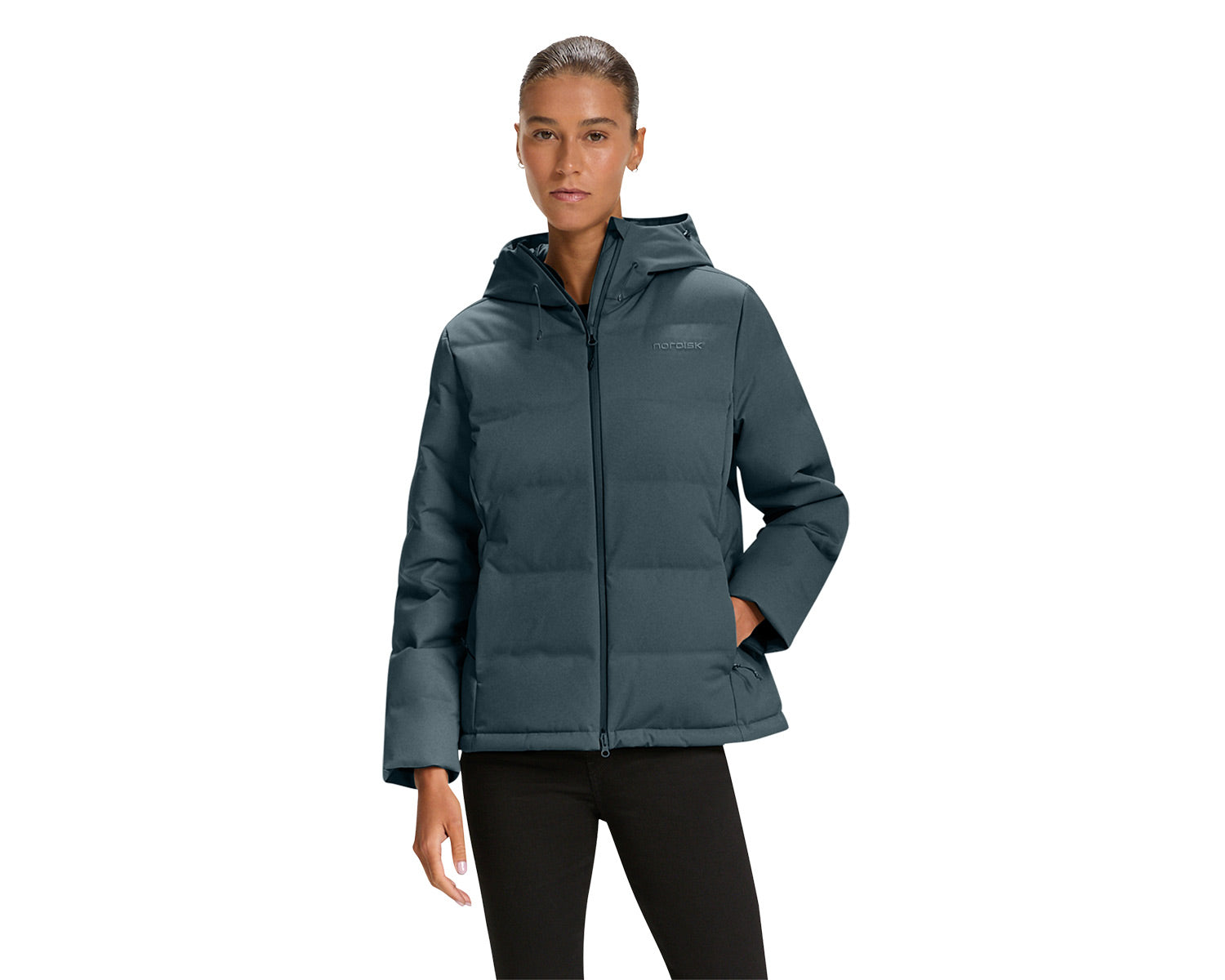 nordisk-moana-damen-winterjacke-dark-slate-blue-daunen-nahtlos image 2
