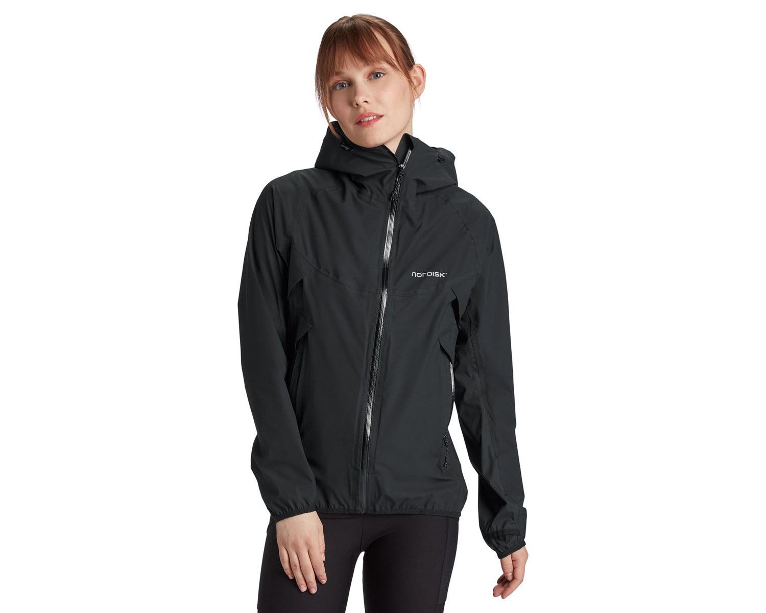 nordisk-mjelde-3-lagen-jacke-ultralight-wind-wasserdicht-schwarz image 2