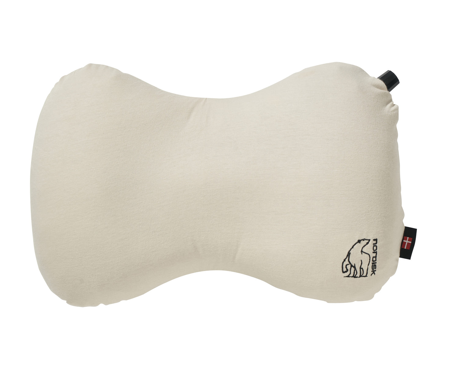 nordisk-aften-peanut-pillow-ergonomisches-nackenkissen-sandshell image 1