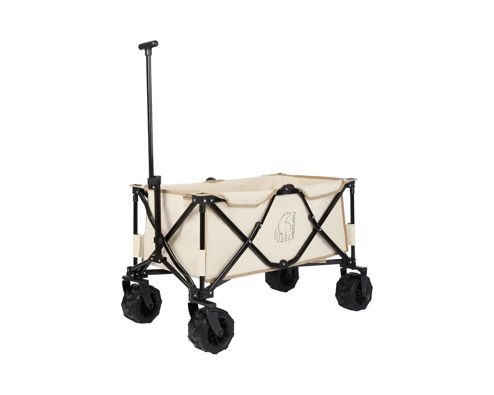 nordisk-cotton-canvas-wagon-neutral-faltbarer-transportwagen-100-kg-tragkraft image 1